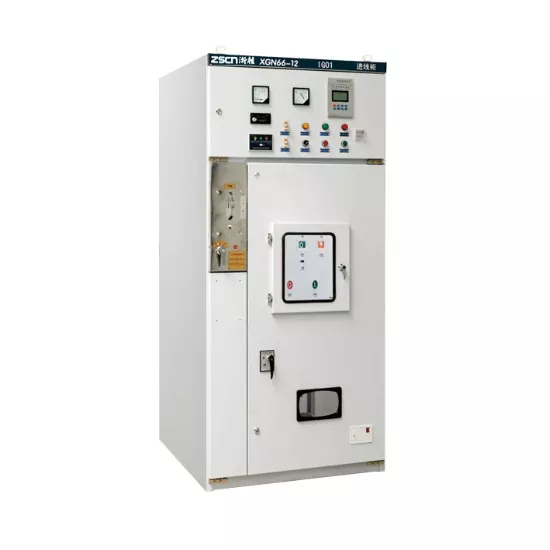Tablero de distribución fijo con gabinete metálico XGN66-12